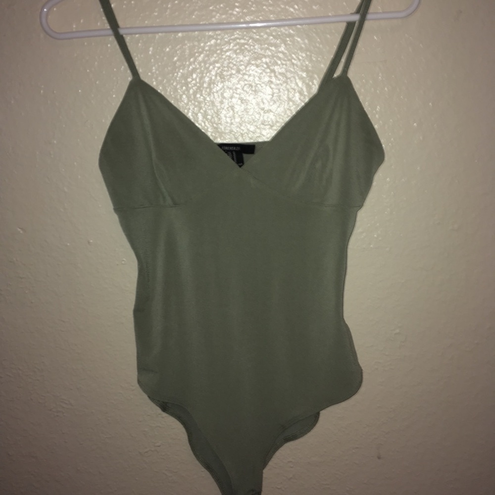 Olive Green one piece suit